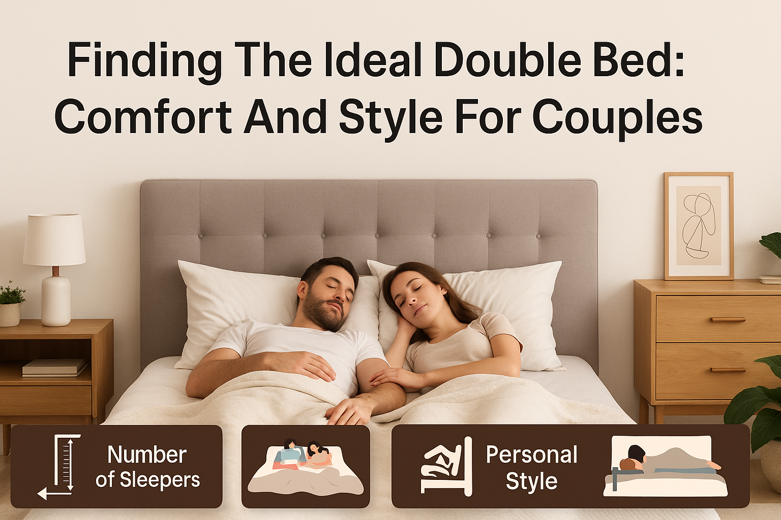 Finding The Ideal Double Bed: Comfort And Style For Couples