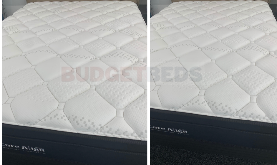 CoreAlign (NZ Made Premium Quality) - 5 Zone Pillow Top Pocket Spring Mattress & Base