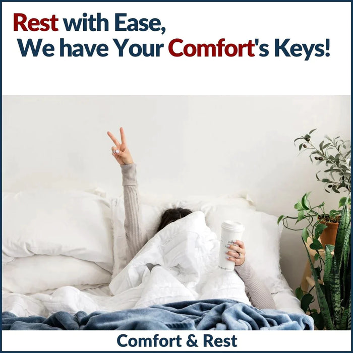 Comfort and Rest Pocket Springs Mattress - Double