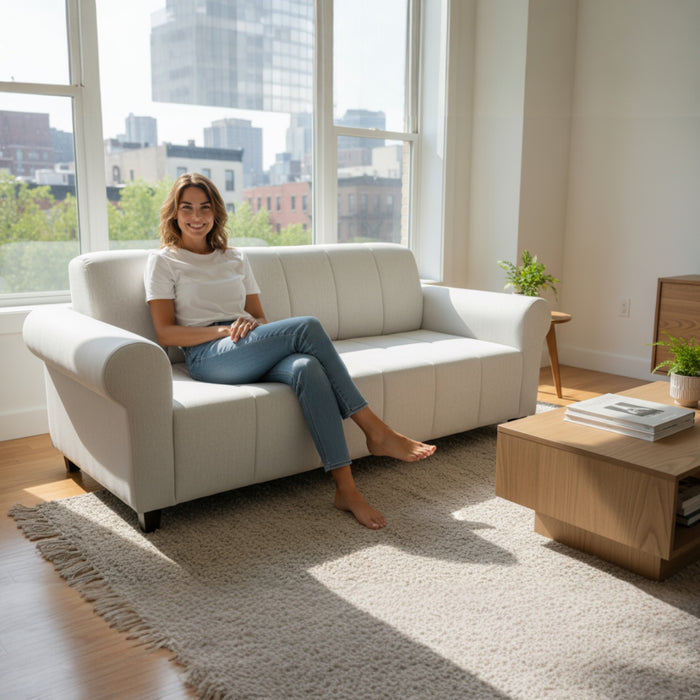 NZ Made Fabric Lounge Suite - Nelson