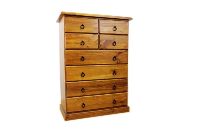 Tallboy with 8 drawers - Troy