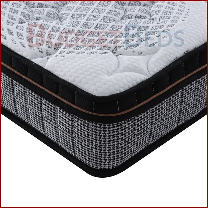 Comfort and Rest Pocket Springs Mattress with Bed Base -Queen