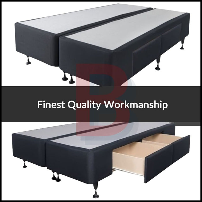 Deep Drawer Bed Base Size - Queen Split (NZ Made)