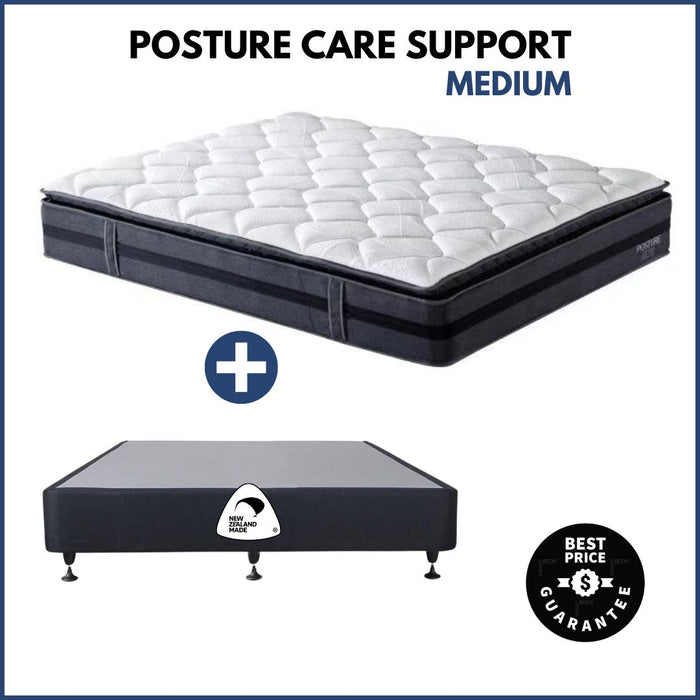 Posture Care Support (Medium) Mattress & Base Queen