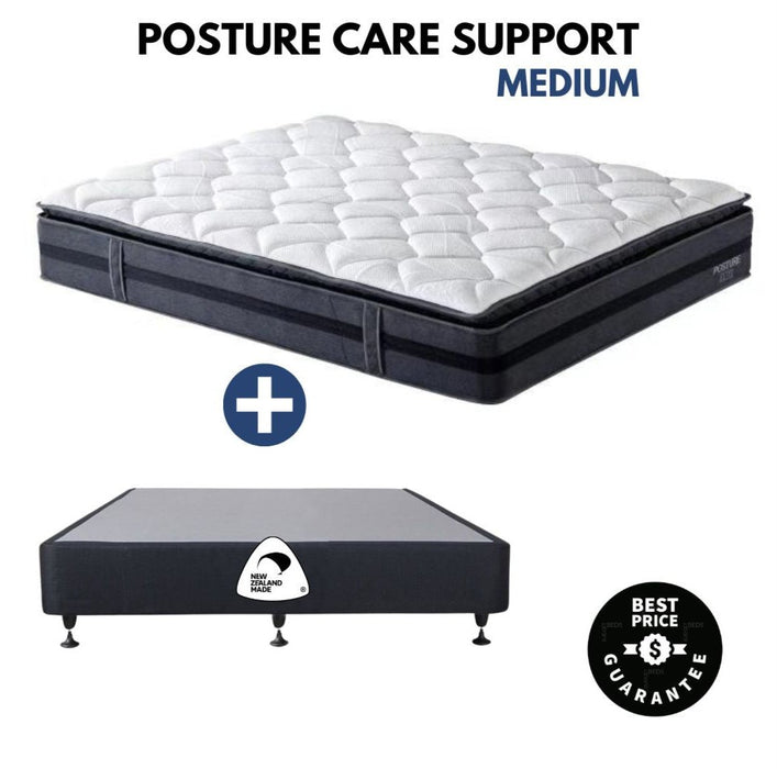 Posture Care Support (Medium) Mattress & Base - Queen