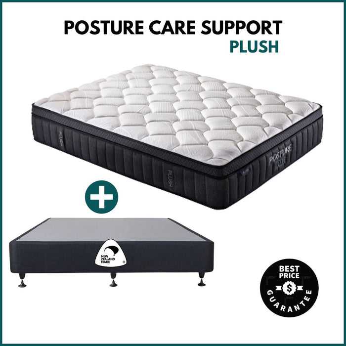 Posture Care Support (Plush) Mattress & Base - Queen