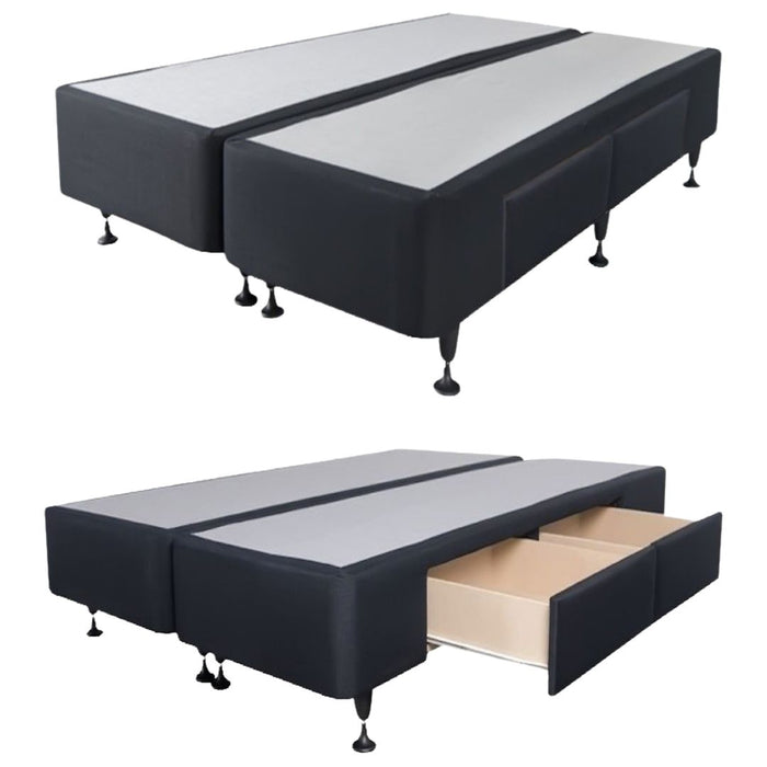 Drawer Bed Base Size - Queen Split (NZ MADE)(Standard Drawer)
