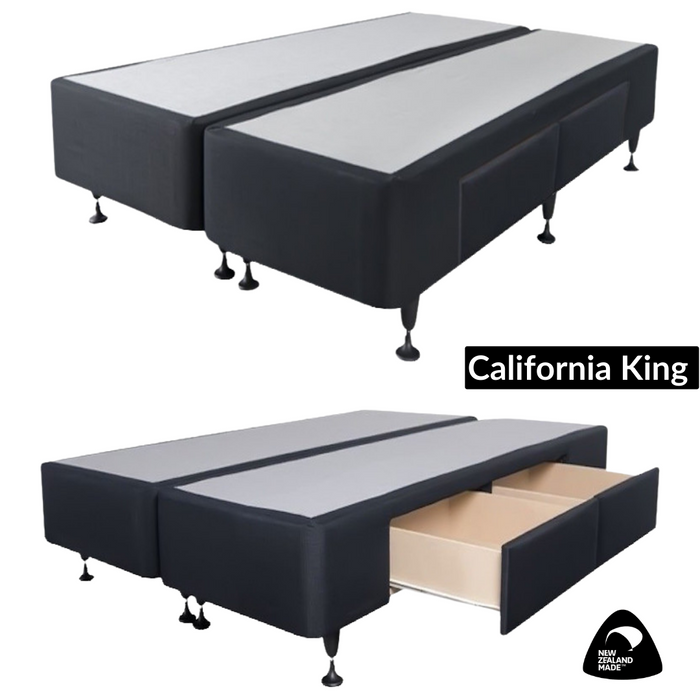 Deep Drawer Bed Base Size - Cal King (NZ Made)