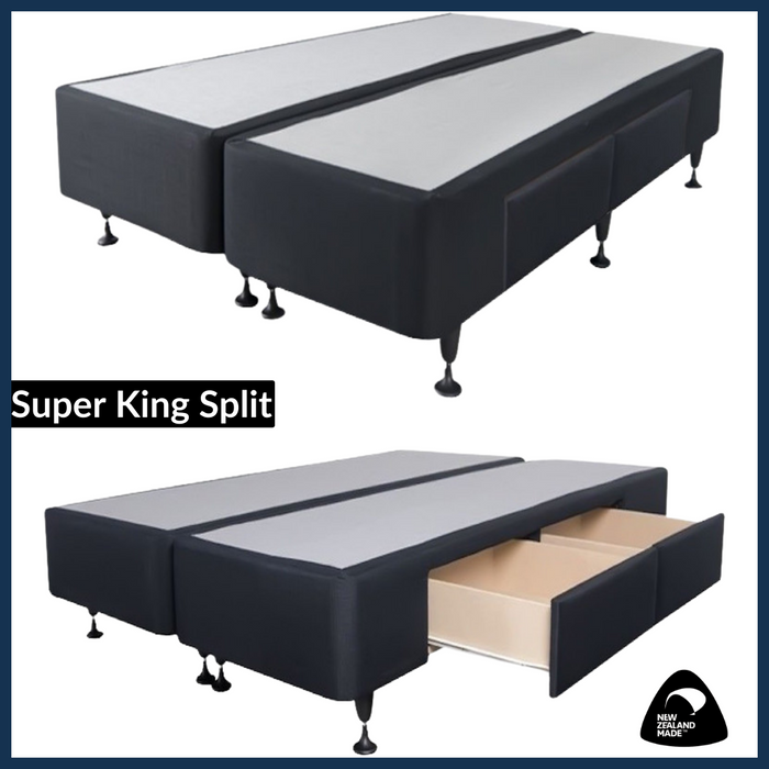 Extra Deep Drawer Bed Base Super King (NZ Made)