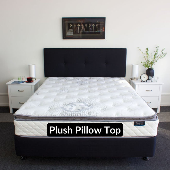 Sleep Max Pillow Top Bed - King Single