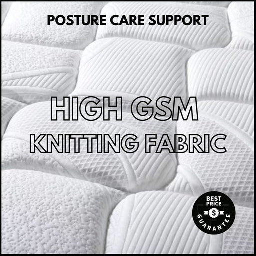 Posture Care Support (Medium) Mattress & Base Super King freeshipping - Budget Beds