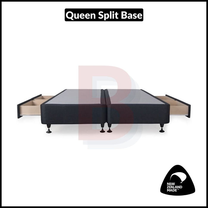 Drawer Bed Base Size - Queen Split (NZ MADE)(Standard Drawer)