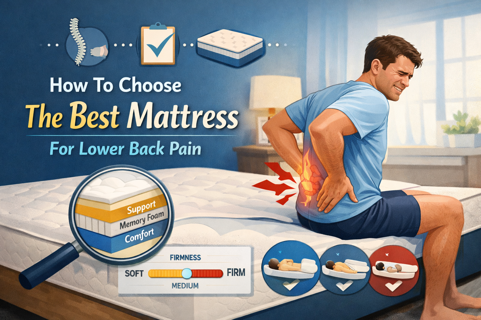 How To Choose The Best Mattress For Lower Back Pain