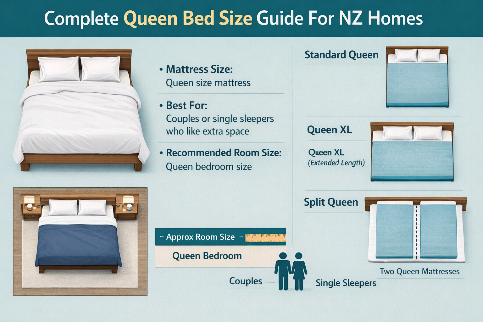 Complete Queen Bed Size Guide For NZ Homes