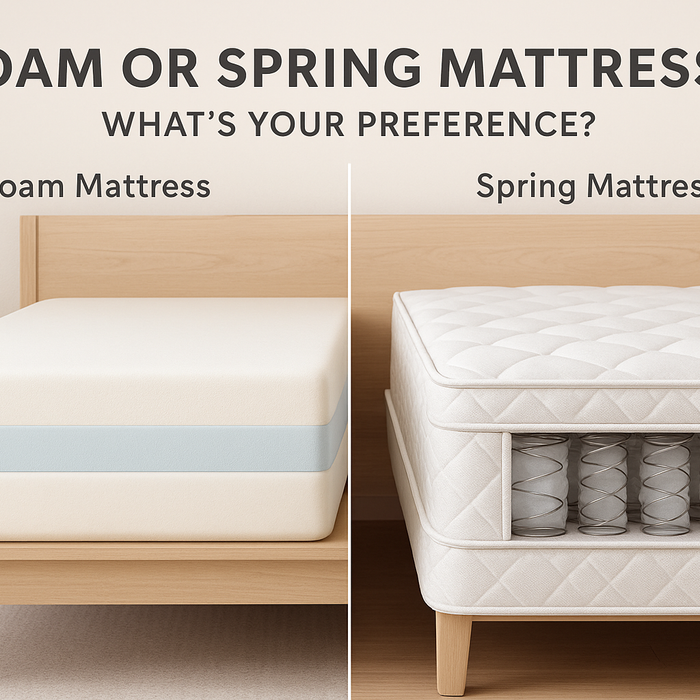 Foam Or Spring Mattress? What’s Your Preference?