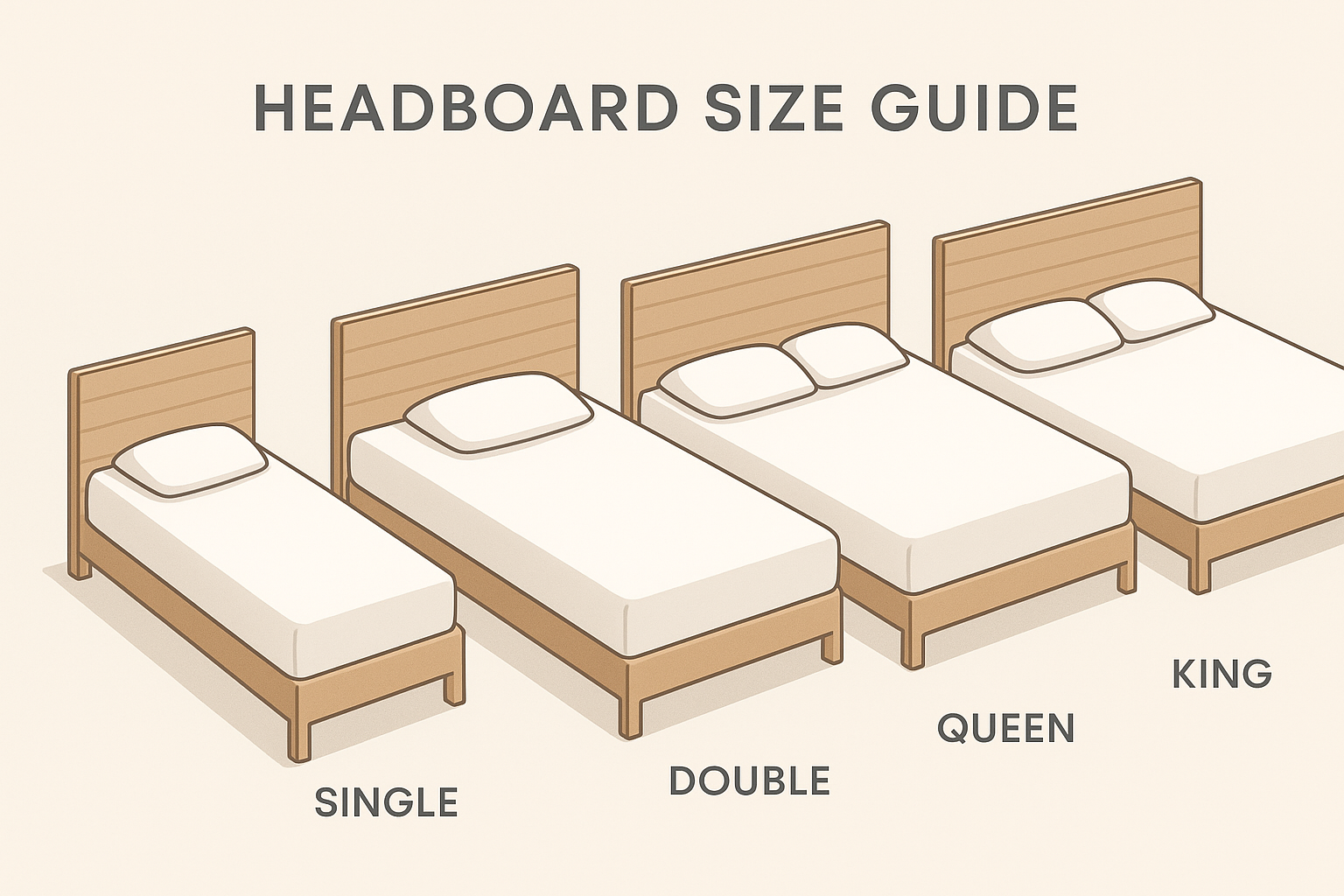 Headboard Size Guide: Find the Perfect Fit for Every Bed Size