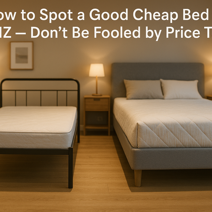 How to Spot a Good Cheap Bed in NZ — Don't Be Fooled by Price Tags
