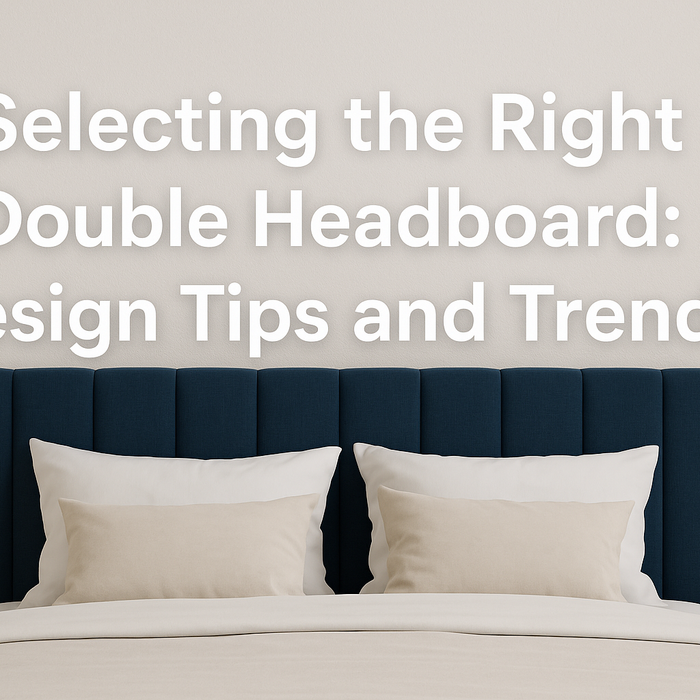 Selecting the Right Double Headboard: Design Tips and Trends