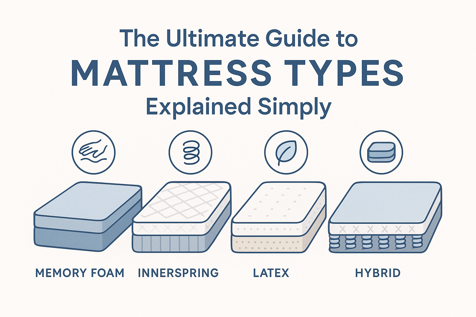 The Ultimate Guide to Mattress Types: Explained Simply