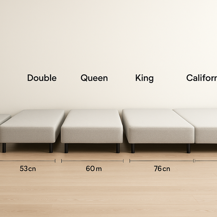 Ultimate Bed Base Size Guide: From Single to California King (With Dimensions & Buying Tips)