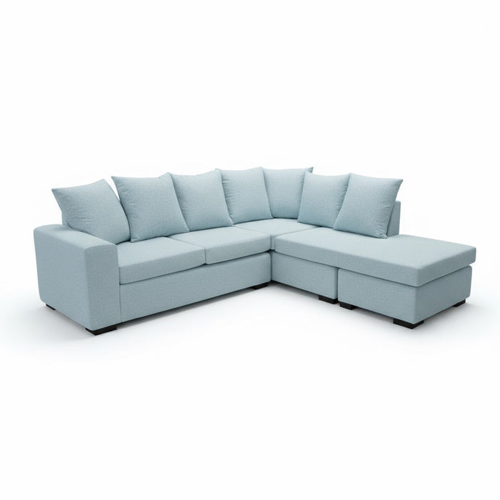NZ Made Fabric Lounge Suite - Atlantic