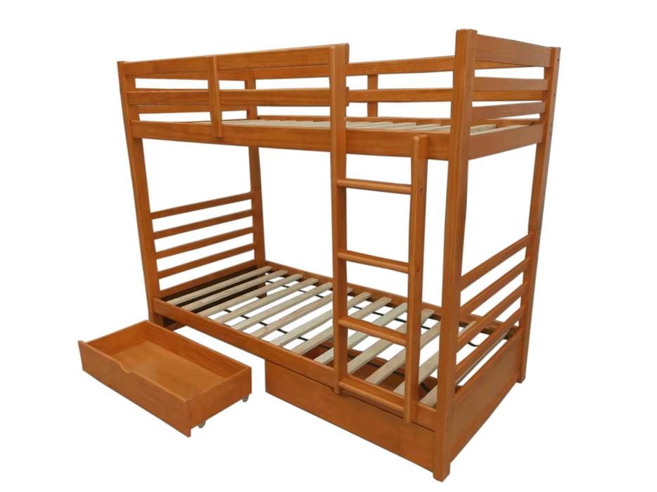 Space Saver - Wooden Bunk Bed