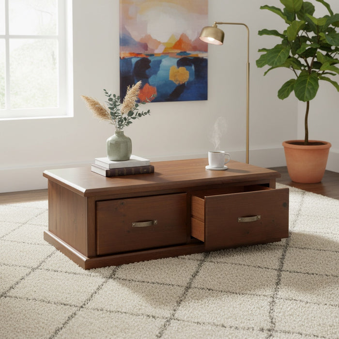 Coffee Table with Drawers - Felton