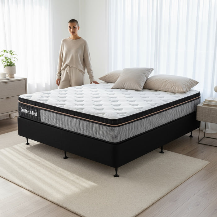 Comfort and Rest Pocket Springs Mattress - Queen