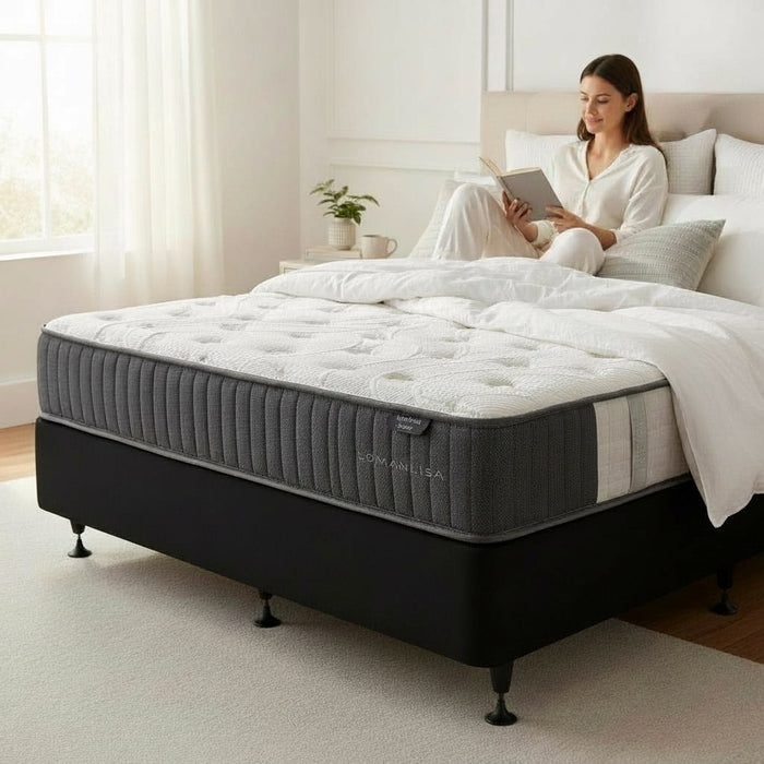 Care Plus X-Firm Mattress & Base - Queen