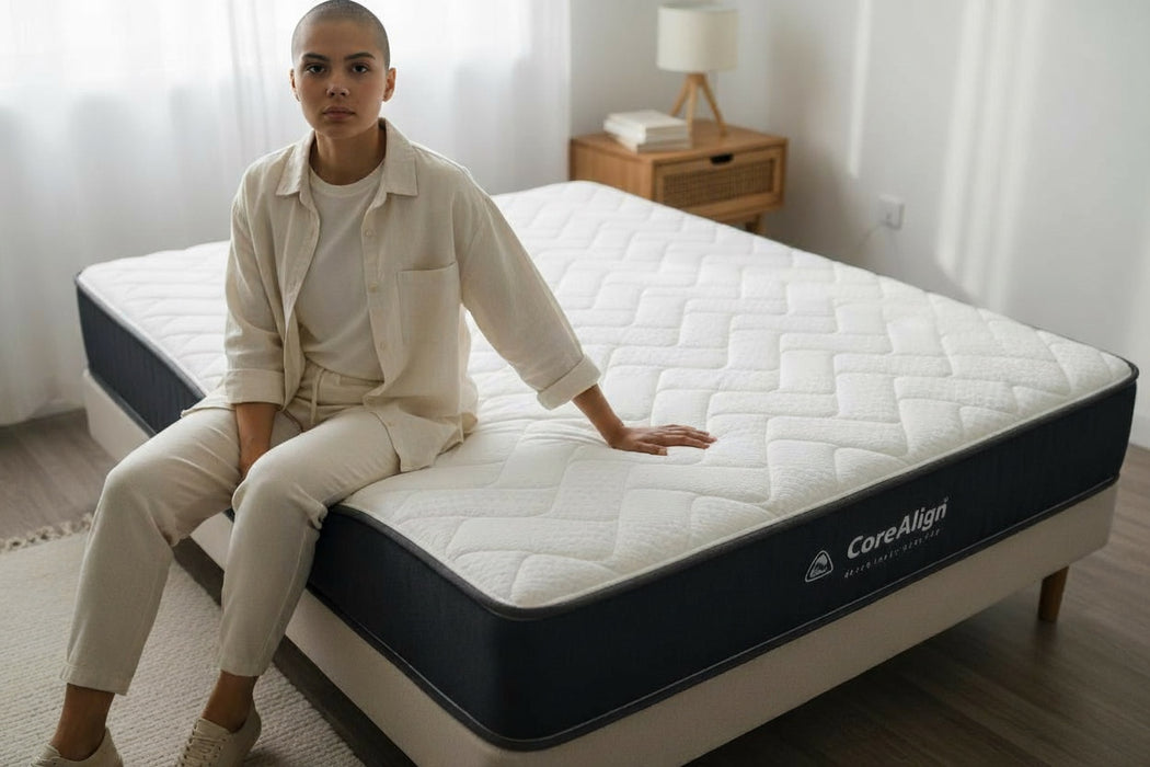 CoreAlign+ 5 Zone Pillow Top Pocket Spring (NZ Made) Premium Mattress