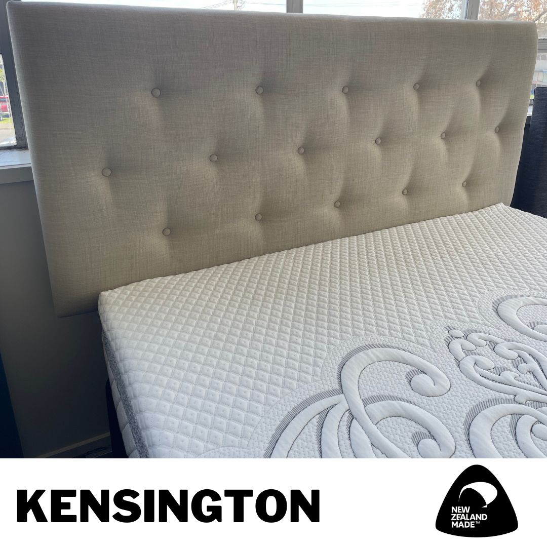Buttoned Headboard King (NZ Made) freeshipping Budget Beds