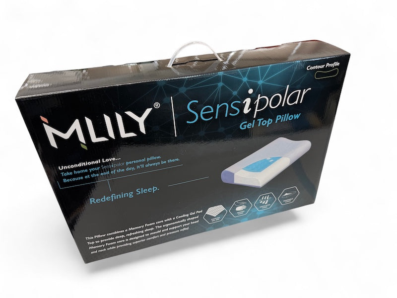 MLILY Sensipolar Gel Top - Contour Pillow