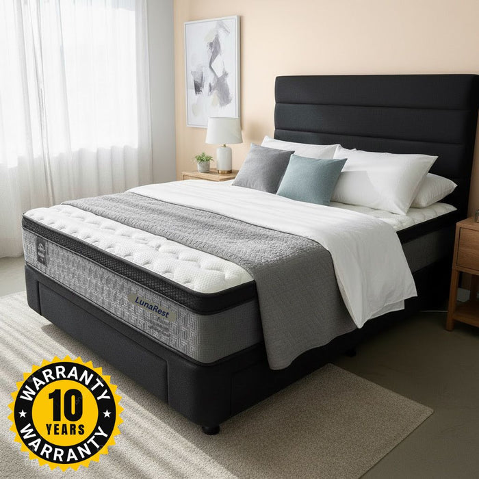 LunaRest NZ Made Luxurious Euro Top Mattress