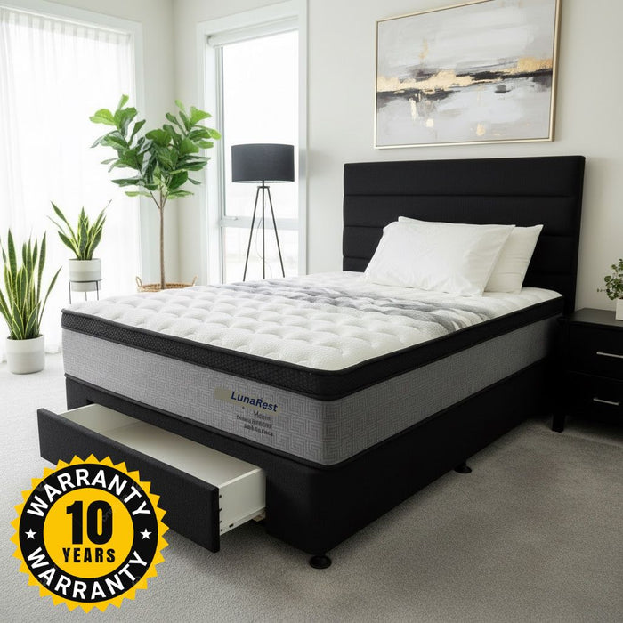 LunaRest NZ Made Luxurious Euro Top Mattress