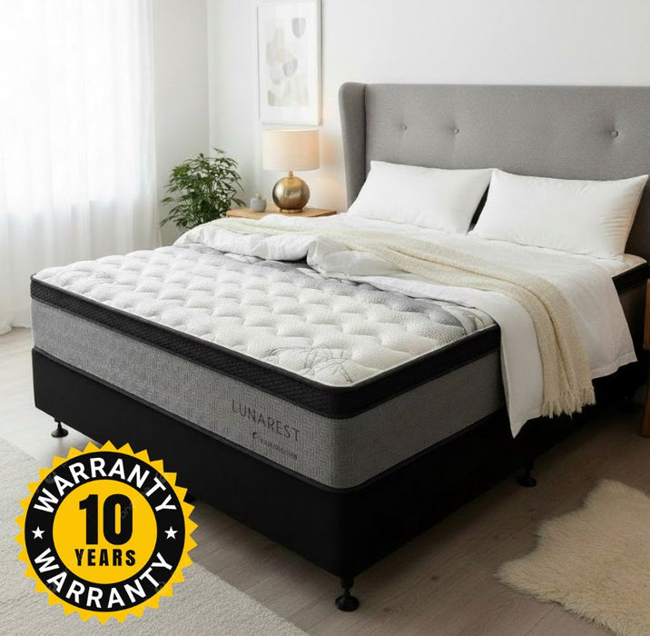 LunaRest NZ Made Luxurious Euro Top Mattress