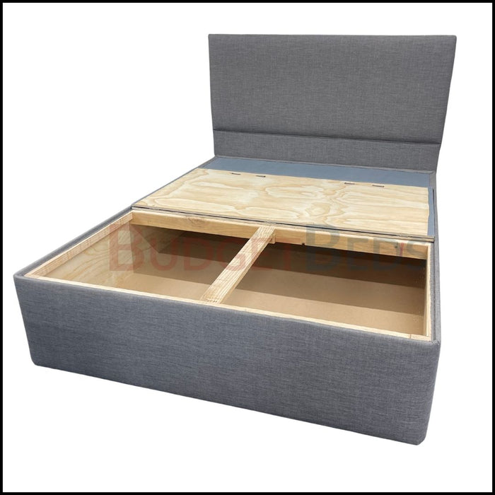 Storage Bed Base (Hinges) - Premium Quality NZ Made (Double)