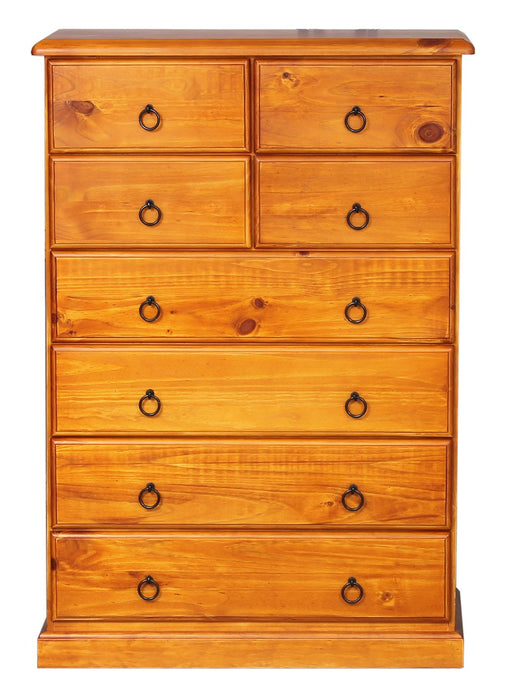 Tallboy with 8 drawers - Troy