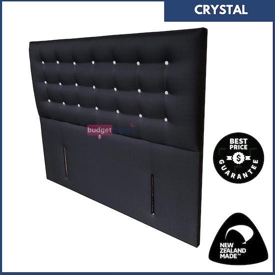 Crystal Headboard - Double (NZ Made) freeshipping - Budget Beds