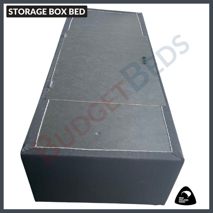 Storage Bed Base (Hinges) - Premium Quality NZ Made (King Single)