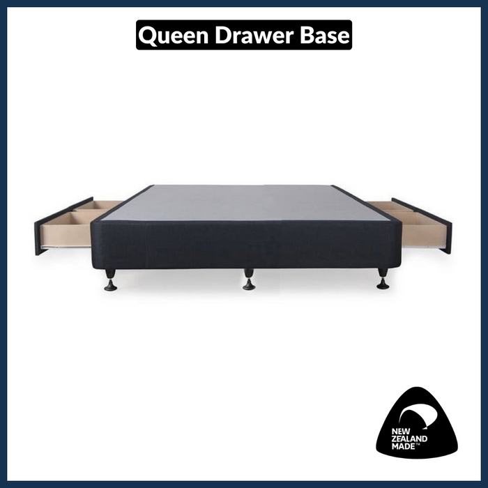 Divan Storage Queen Size Bed Base (NZ MADE)