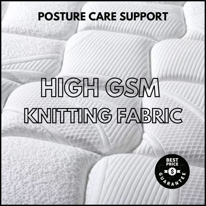 Posture Care Support (Plush) Mattress & Base Super King freeshipping - Budget Beds