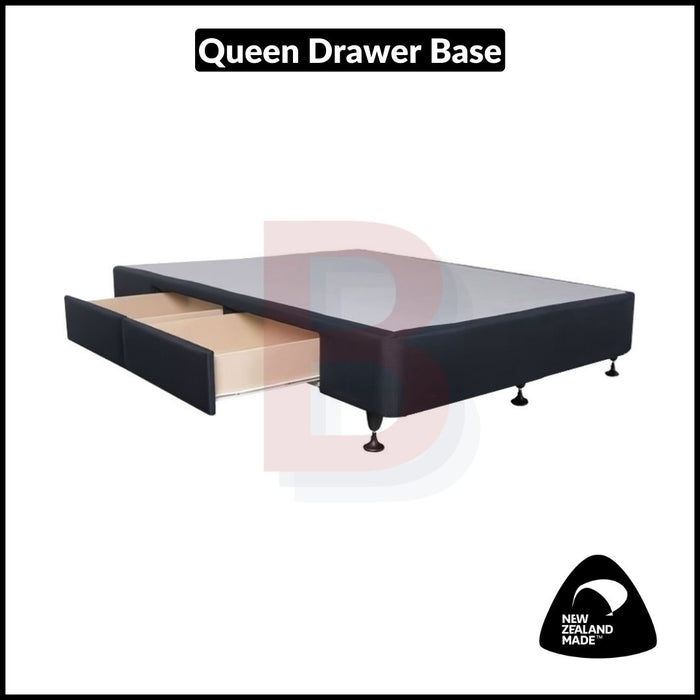 Divan Storage Queen Size Bed Base (NZ MADE)