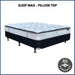 Sleep Max Pillow Top Single - Single freeshipping - Budget Beds